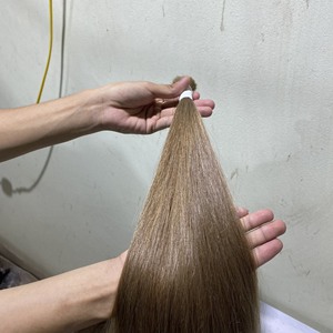 Extensión de cabello humano sin procesar, cabello indio Virgen sin procesar, Natural y sedoso, el mejor precio - Product Image 4