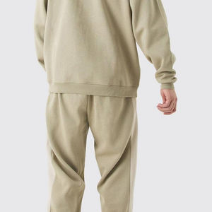 Chándal Deportivo de Invierno con Capucha para Hombre, Diseño Personalizado y Logotipo al por Mayor, Color Sólido, Talla Grande - Product Image 5