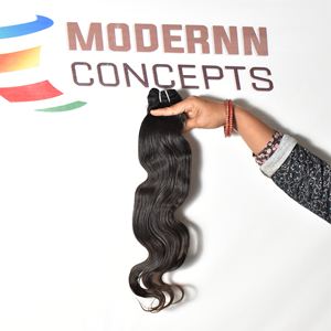 Venta al por mayor barato negro Bodywave onda profunda natural virgen indio recto cabello humano cutícula alineada sin procesar no desprendimiento - Product Image 6