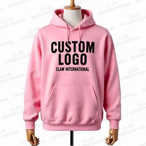 Sudaderas con capucha de alta calidad para hombre, sudaderas con capucha de gran tamaño Unisex, logotipo personalizado, Sudadera con capucha de algodón personalizada para hombre de peso pesado en blanco - Product Image 5