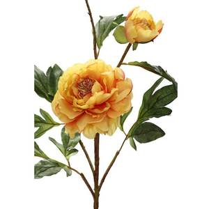 Elegante 109cm amarillo real peonía realista flor artificial accesorio decorativo - Product Image 2