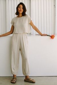 Summer New Elegant Tie Dye <b>Long</b> Maxi <b>linen</b> <b>Dress</b> Collection Loose Fitted Stylish <b>linen</b> <b>dress</b> For Woman with pant - Product Image 5