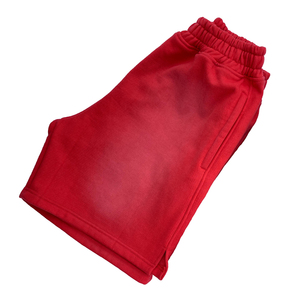 Pantalons de sports d'été décontractés personnalisés pour hommes Shorts solides et lourds délavés à l'acide dans le style de la mode de rue - Product Image 4