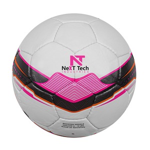 Balón de entrenamiento de fútbol de Next Tech Industries, material de PU para fines de entrenamiento con diseño personalizado y logotipo personalizado - Product Image 2