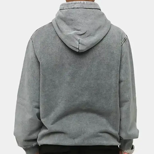 Best Price Custom Streetwear Heavyweight Vintage Acid Washed Hoodies Men Acid Wash <b>Thermal</b> <b>Hoodie</b> Manufacturers - Product Image 2