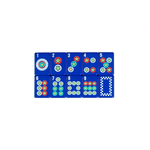 Tuiles de mahjong américaines personnalisées à 1 couche, série Motor City |   Mahjong qui se débloque sur <span class=keywords><strong>tous</strong></span> <span class=keywords><strong>les</strong></span> fronts, ensemble de mahjong de luxe en acrylique 160 pièces - Product Image 4