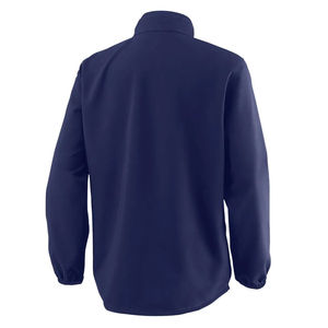 Survêtement de gymnastique pour hommes 100% coton vêtements de sport de course respirants avec col à capuche et motif solide de techniques lavées pour l'hiver - Product Image 4