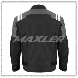 Veste de moto courte homologuée CE, respirante, légère, imperméable, textile, toutes saisons, coupe-vent, vêtements de sport pour motards - Product Image 3