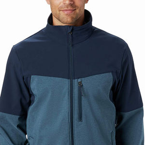 แจ็กเก็ตผู้ชายทรงเปลือกหอยนิ่มเสื้อแจ็คเก็ตคอปกตั้งไซส์ใหญ่พิเศษสำหรับฤดูหนาว - Product Image 6