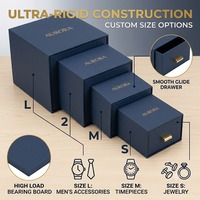 Insert en mousse EVA pour une protection renforcée, pour cadeaux de luxe, boîte cadeau pliable avec logo personnalisé, construction robuste