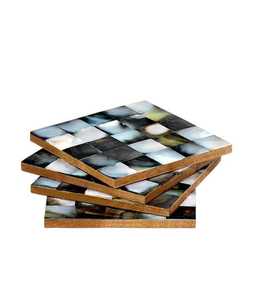 ที่รองแก้วกาแฟทำด้วยมือขนาดเส้นผ่าศูนย์กลางมากกว่า600มม. ทำด้วยมือคุณภาพสูงทำจากมุกเป็นมิตรกับสิ่งแวดล้อมปรับแต่งได้สไตล์คลาสสิก - Product Image 4