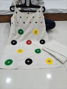 ชุดโดติผ้าฝ้าย 2 ชิ้น ดีไซน์ทันสมัย สวมใส่สบาย เหมาะสำหรับงานปาร์ตี้ ดีไซน์แบบกลับด้านได้ ประกอบด้วยเสื้อที่เข้ารูปพอดีตัว - Product Image 6