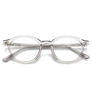 Kính mắt cô gái khung tròn nhỏ kính mắt thời trang mã giảm giá kính đen - Product Image 3