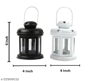 Metal <b>Moroccan</b> Lantern Antique Gold Light Candle Tealight Holder Ramadan Eid <b>Decor</b> - Product Image 2