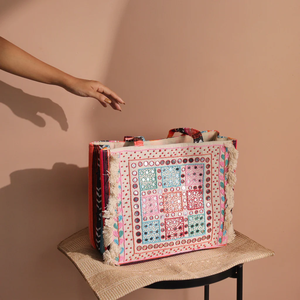 Bolsos de mano personalizados de la mejor calidad para mujer, estilo de moda abierto de gran cantidad para uso multiusos, indio por glowin fashion - Product Image 5