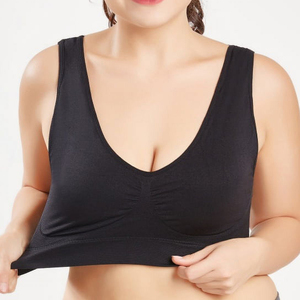 Soutien-gorge de sport sans couture de haute qualité pour femmes, séchage rapide, respirant, léger, antibactérien, vêtements de sport sexy, haut court rembourré, nouveauté - Product Image 3