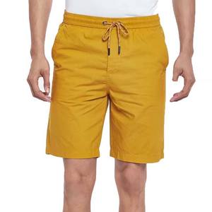 Shorts de sport pour homme en coton 100% respirant à séchage rapide, taille élastique, couleur personnalisée, faible MOQ, qualité supérieure - Product Image 1