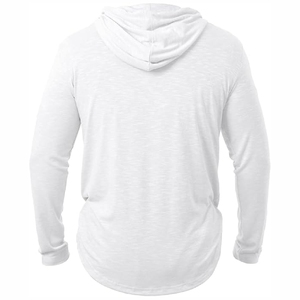 Sweat-shirt blanc minimaliste pour homme, pull blanc léger, sweat-shirt blanc, streetwear blanc, sweat-shirt blanc Pakistan - Product Image 2