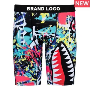 Moda <span class=keywords><strong>di</strong></span> vendita calda Boxer <span class=keywords><strong>di</strong></span> <span class=keywords><strong>marca</strong></span> americana Shorts asciugatura rapida uomo traspirante stampato Boxer slip Designer uomo <span class=keywords><strong>intimo</strong></span> - Product Image 5