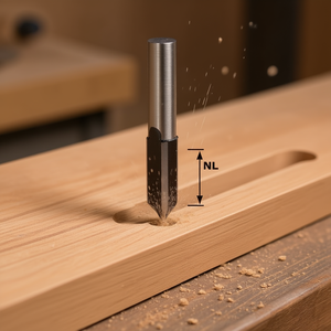 Fraise à rainurer Festool HW S8 à pointe en carbure - Product Image 3