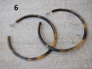 Pendientes de Cuerno de Búfalo para Niñas, Pendientes de Cuerno Natural para Mujer, Joyería de Cuerno de Alta Calidad - Product Image 3