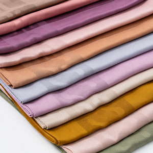 Wafa Plain Dyed Jacquard <b>Square</b> <b>Scarf</b> Matte Finish Silky Soft 110x110 Cm Premium Polyester Casual Four Seasons Framed Design - Product Image 5