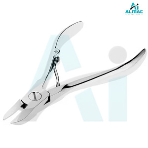 Nipper de uñas de Grado Profesional, Diseño de resorte doble de calidad, corte suave, acero inoxidable de doble acción para uso doméstico - Product Image 4