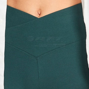 Mallas de mujer de cintura alta con tela elástica y diseño ajustado para yoga, fitness y uso diario, mallas de mujer - Product Image 6