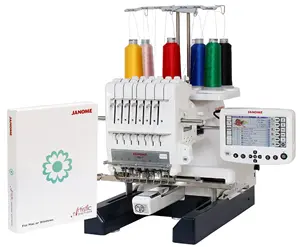 FAST SALES FOR FOR NEW Janome MB-7 MB7 7 Needle Embroidery Machine Plus Deluxe Bonus Kit