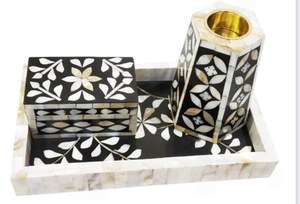 Brûleur d'encens élégant de parfum de maison de luxe New Bone Inlay Bakhoor du fabricant indien pour une utilisation aromatique en vente en vrac - Product Image 5