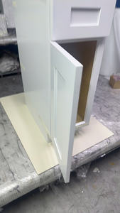 SANYANG estilo europeo Modular multifuncional toda la madera completamente laminado MDF tablero de la puerta muebles para armarios de cocina más alto - Product Image 4