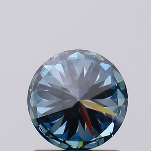 Tamaño de 1,00 quilates Forma redonda Fancy Vivid Blue Color Lab Grown Diamond IGI Certificado a precio al por mayor para hacer joyas elegantes - Product Image 5