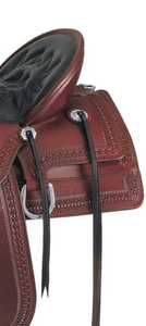 Selle d'équitation western en cuir véritable de haute qualité prix de gros dernières selles de dressage western pour cavaliers équestres - Product Image 3