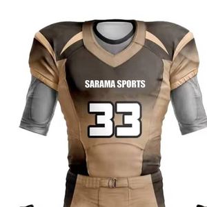 ชุดเครื่องแบบอเมริกันฟุตบอลแบบอเมริกันแห้งเร็วชุดยูนิฟอร์มอเมริกันฟุตบอลตามสั่งสไตล์ที่แตกต่างกัน - Product Image 5