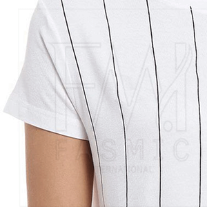 เสื้อยืดผ้าฝ้าย100% สำหรับผู้หญิงเสื้อยืดครอปแขนสั้นลำลองสีพื้นนุ่มสีพื้นสำหรับผู้หญิงสำหรับฤดูร้อน2025 - Product Image 5