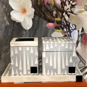 Brûleur d'encens Bakhoor en incrustation d'os de meilleure qualité Brûleur spécial Ramadan en bois d'agar Support Mubkhar Mubkhar Mabkhara Bakhoor - Product Image 6