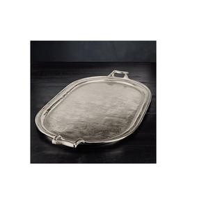 Plateau de service en acier inoxydable avec sophistication simple pour organiser des articles de décoration alimentaire ou des essentiels de cuisine sur les comptoirs - Product Image 4