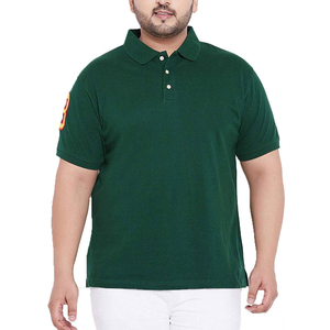 Polos de algodón para hombre, camiseta Polo sólida informal transpirable de secado rápido elástico para hombre, bordado con estampado de logotipo personalizado - Product Image 2