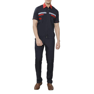 ชุดคลุมนิรภัยสำหรับทำงานแบบใหม่ล่าสุดเสื้อคลุมทำงานแบบไฮวิสมองเห็นได้ชัดเจนมีน้ำหนักเบาสะท้อนแสง - Product Image 2