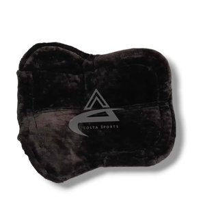 Produit équestre demi-tapis de selle fausse fourrure meilleure doublure supérieure confortable coton tissu demi-tapis de selle - Product Image 5