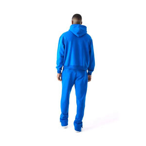 Survêtement Unisexe Évasé en Velours Logo Personnalisé 100% Coton Polyester Hiver Gym Jogging Ensembles pour Hommes Femmes Enfants Vente en Gros - Product Image 5