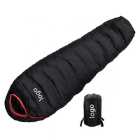 Prix de gros et pas cher sac de couchage en duvet personnalisé remplissage en duvet enveloppe ultralégère sac en duvet d'oie pour temps froid du Bangladesh