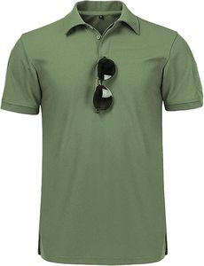 K_T Oem moda transpirable Golf Polo Camiseta 100% algodón polos logotipo personalizado polos - Product Image 5