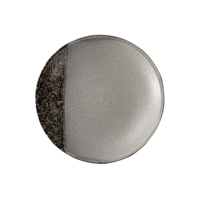 Mg-3nu Mingei 20.5 cm Assiette Noir