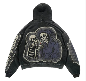 Hot Style Premium Quality Sun Fade Effect Hombres Custom Oversized Vantage Hoodies Custom mens HOODIE - Product Image 6