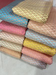 Tela Jacquard de brocado de lujo para tapicería, cortinas de sofá y trajes tradicionales, suministro textil a granel para exportación - Product Image 6