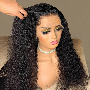 Factory Wholesale Price High Quality Soft <b>Deep</b> <b>Wave</b> Hair Extensions Human Hair <b>Wigs</b> Double Drawn Human Hair Vendors in Vietnam - Product Image 3