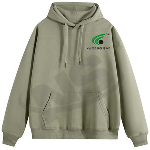 Sudadera con capucha básica de calidad superior para hombre, Jersey extragrande de mezcla de algodón, Sudadera con capucha y logotipo personalizado de peso pesado, ropa de calle al por mayor - Product Image 4