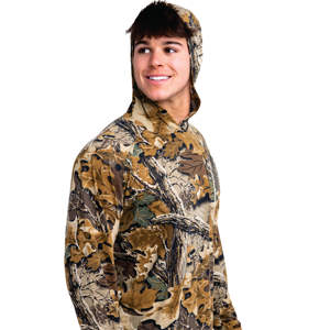 Chemise à manches longues à capuche Realtree Bamboo | Advantage Classic Versatile Camouflage pour chaque terrain - Product Image 5