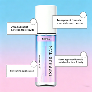 <span class=keywords><strong>Spray</strong></span> Abbronzante Naturale Rosa Senza Sole per Uso <span class=keywords><strong>Professionale</strong></span> con Etichetta Privata - Product Image 1